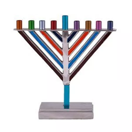 חנוכיה מעוצבת אומנותית מודרנית