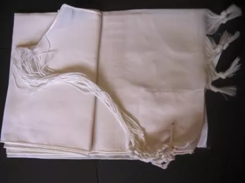טלית קטן צמר 5 יד דקים קצרים ספרדי