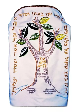 מעיל לספר תורה עץ שתול