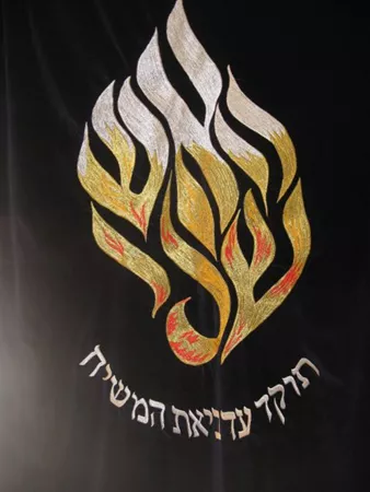 תמונה של פרוכת "האש שלי"