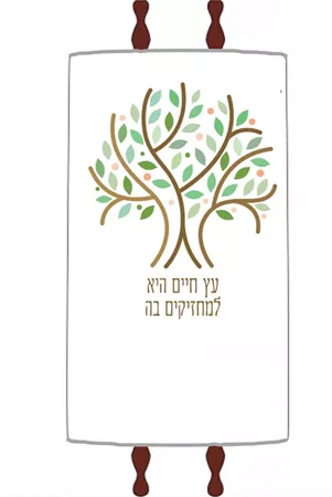 מעיל לספר תורה עץ חיים, ייצור עצמי