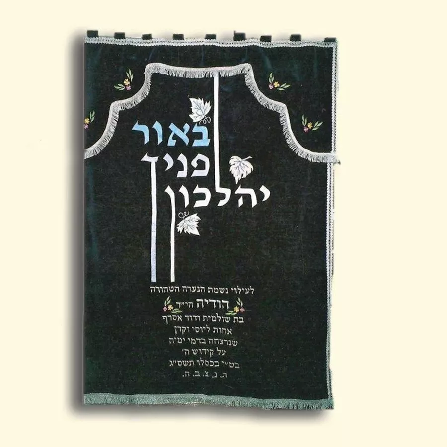פרוכת בעיצוב אישי תמונה
